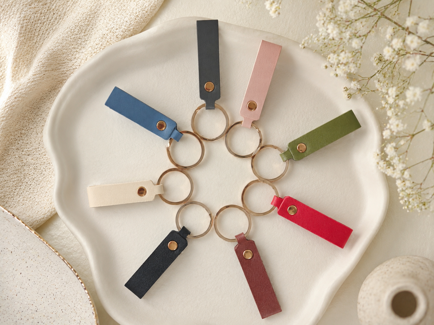 Personalized Photo Mirror Keychain | 58mm (2.25")